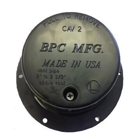 Lasalle Bristol 1.5 in. Sewer Vent Cap, Black LA323644